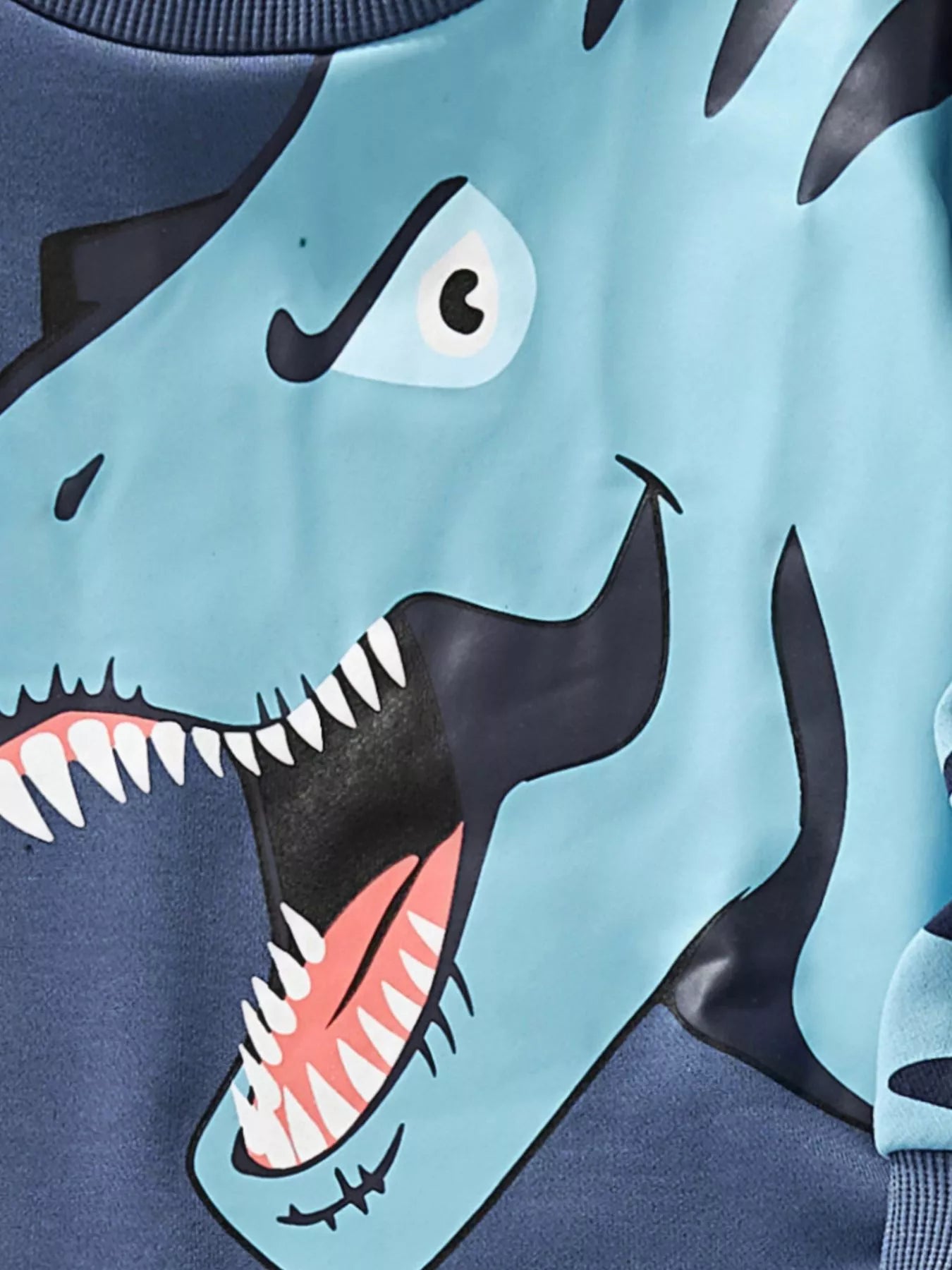 Children's Dinosaur Print Long Sleeve Sweatshirt & Pants Set - Farnelli