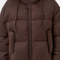 Dark Chocolate Insulated Bio-Down Jacket