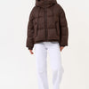 Dark Chocolate Insulated Bio-Down Jacket - Dark Chocolate