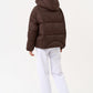 Dark Chocolate Insulated Bio-Down Jacket