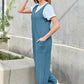 Double Take Full Size Sleeveless Straight Jumpsuit - Farnelli