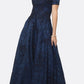 Juliet 692 Long Embroidered Lace Ball Gown Dress With Arm Band