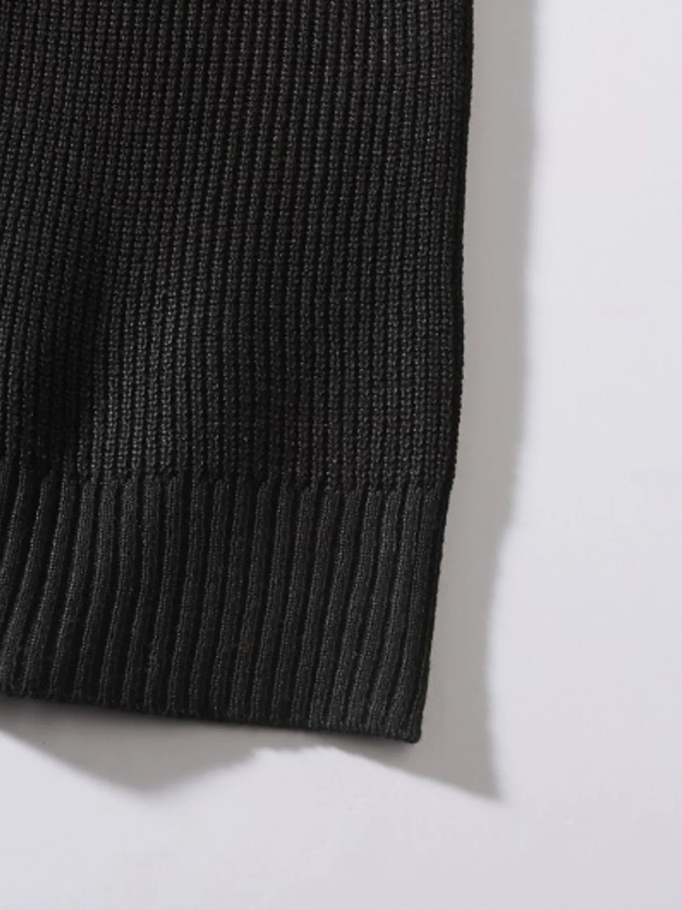 Men's Plus Size Color Block Round Neck Sweater - Farnelli