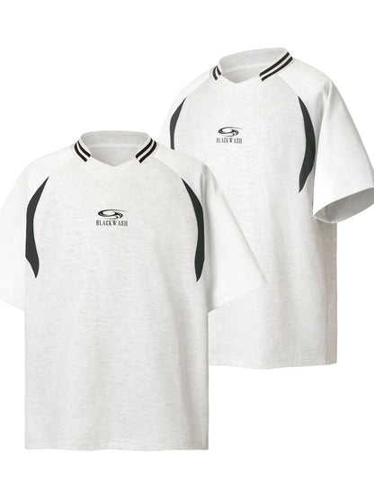 Men's Contrast Trim Short Sleeve T-Shirt - Farnelli