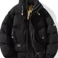 Men's Plus Size Zip Up Long Sleeve Puffer Jacket - Farnelli