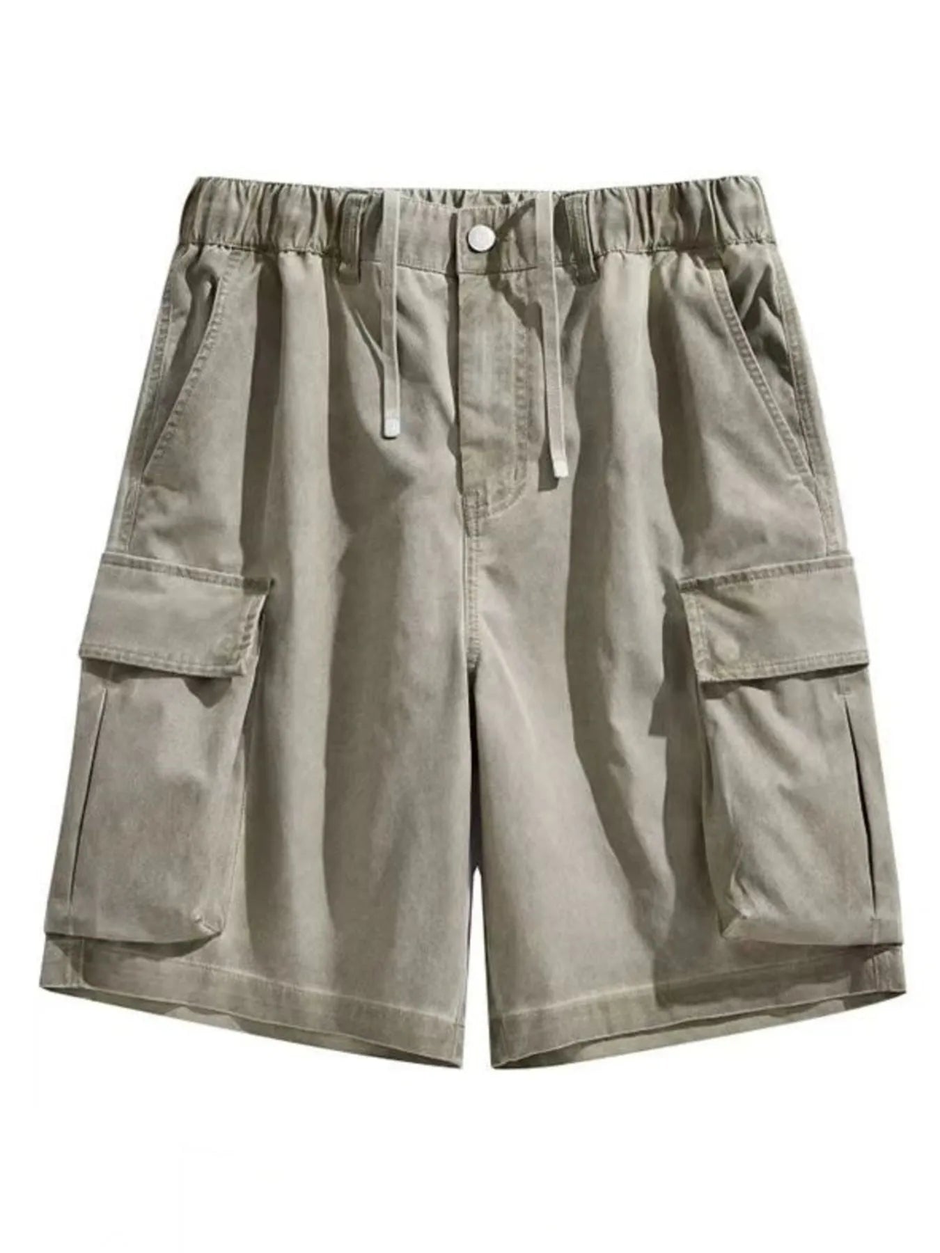 Men's Elastic Waistband Cargo Shorts - Farnelli