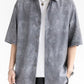 Men's Plus Size Casual Tie-dye Short Sleeve Shirt - Farnelli