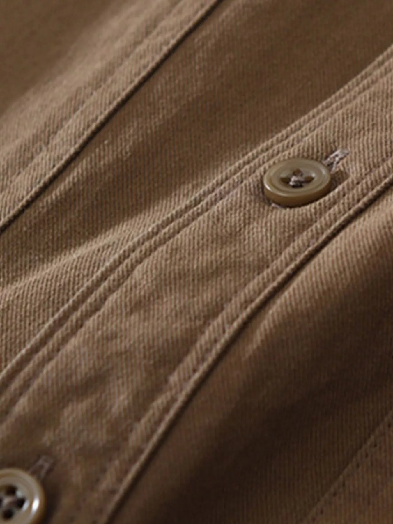 Men's Plus Size Button Up Long Sleeve Shirt - Farnelli