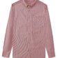 Men's Full Size Casual Striped Corduroy Shirt Plus Size - Farnelli