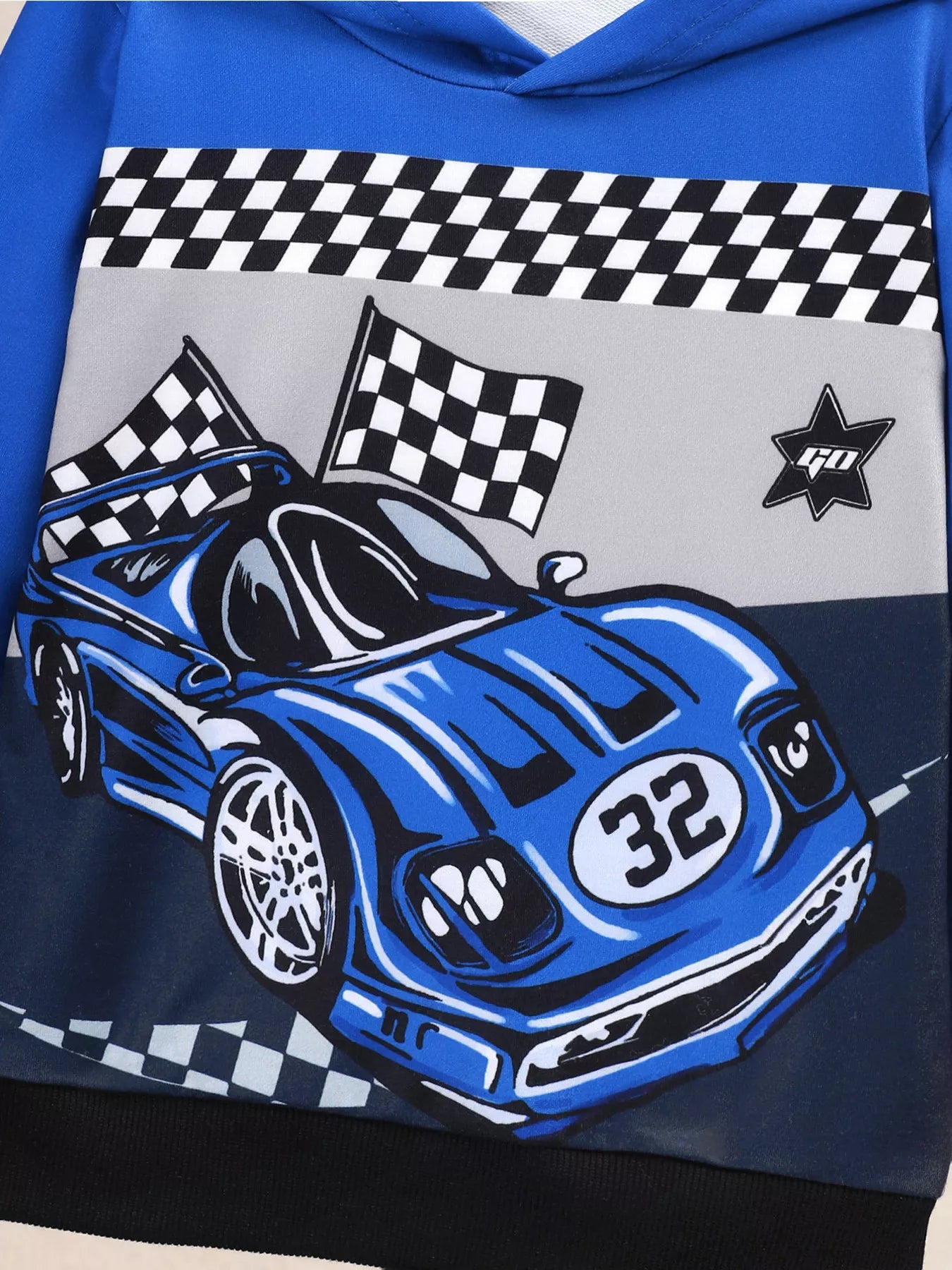 Children's Racing Car Hoodie & Pants Set - Farnelli