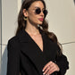 Astoria Classic Wraparound Wool Blend Overcoat