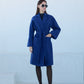 Classic Wraparound Cashmere Blend Overcoat