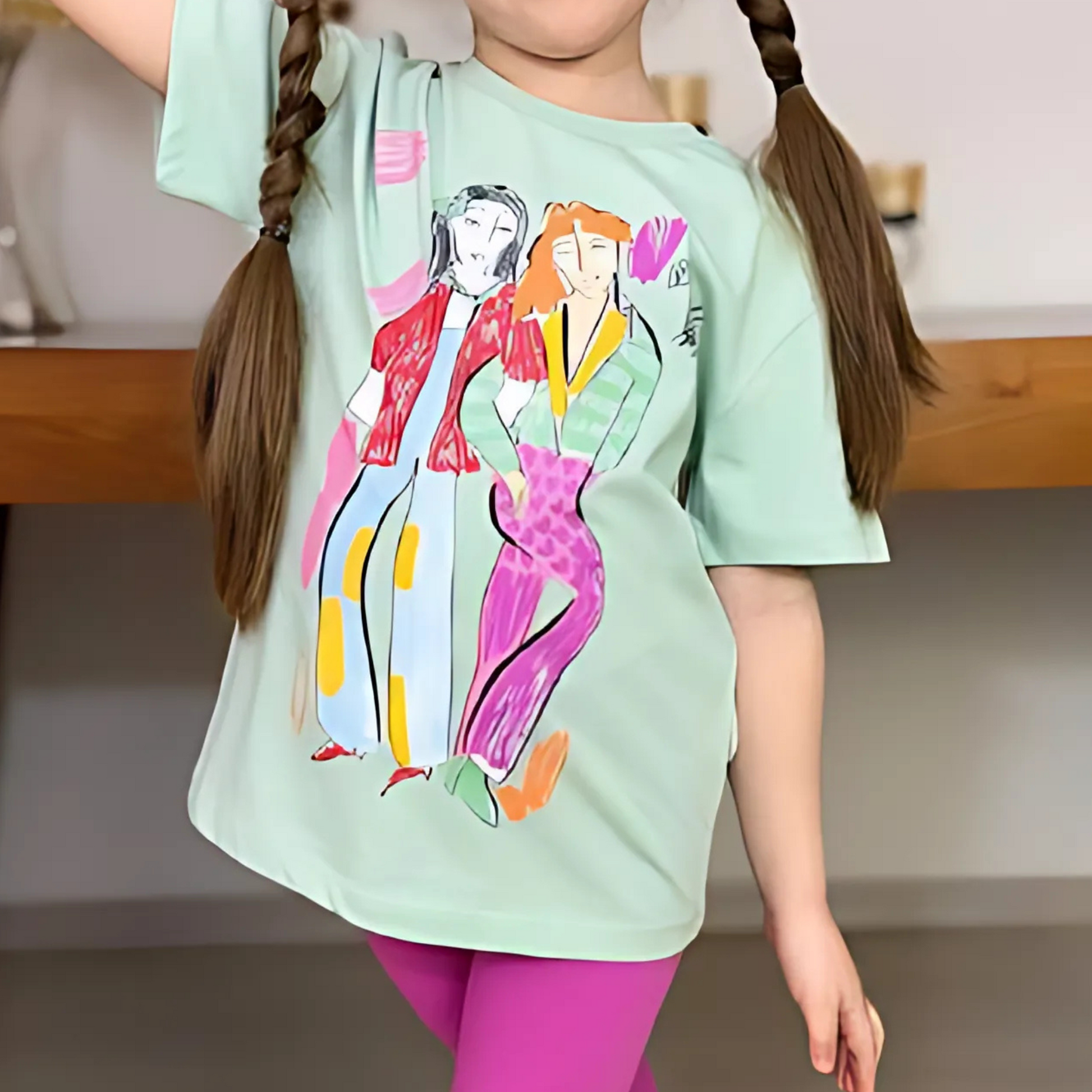 Fashion Fun Girls Leggings Set-4