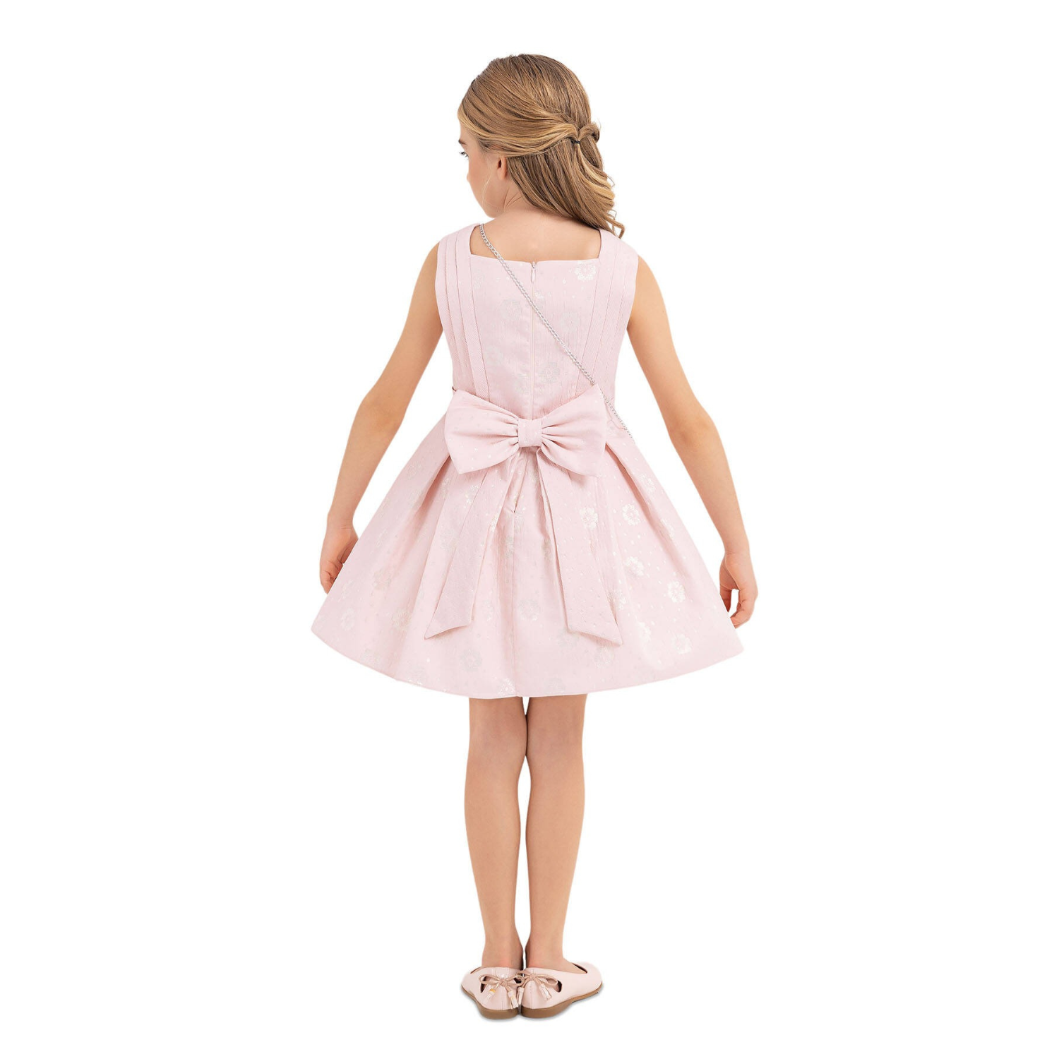 Pink Stardust Girls Formal Dress-4