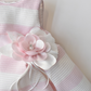 Sweet Stripe Formal Baby Dress-4