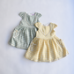 Sunshine Stripes Girls Cotton Dress - Farnelli