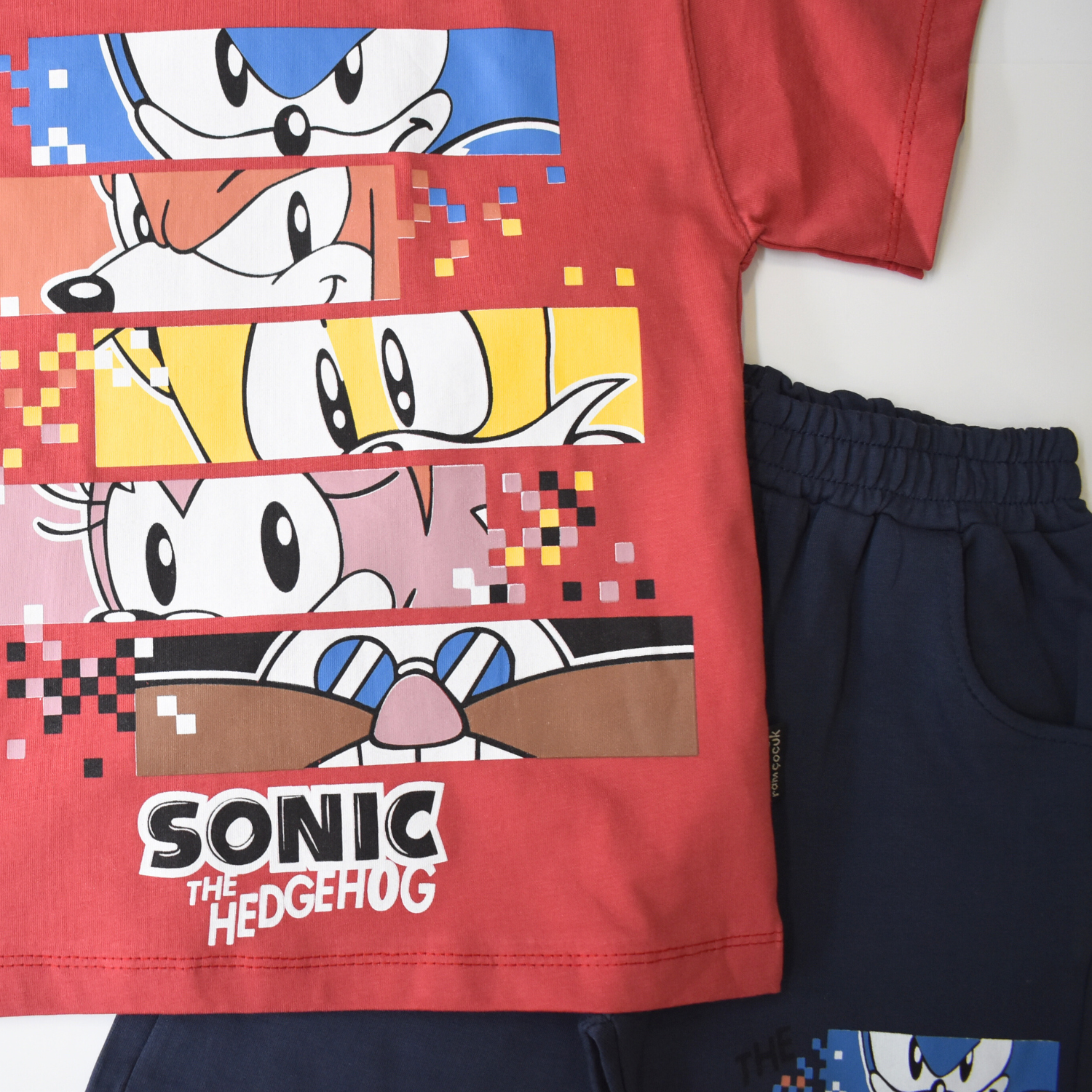 Sonic Speed Boys Short Set - Farnelli