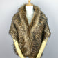 Brown Fur Shawl (Butterfly Brw02)