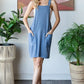 Heimish Full Size Ribbed Sleeveless Mini Tank Dress Plus Size - Farnelli