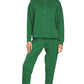Zenana Scuba Half Zip Pullover and Jogger Set - Farnelli