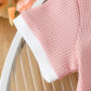 Children's Honey Flower Waffle Knit Tee and Shorts Set - Farnelli