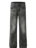 Men's Vintage Washed Straight Leg Jeans - Farnelli