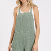 Mittoshop Textured Knotted Wide Strap Overalls - Sage