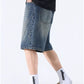 Men's Loose Fit Denim Shorts - Farnelli