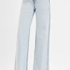 RISEN Full Size High Rise Wide Leg Jeans Plus Size - LIGHT