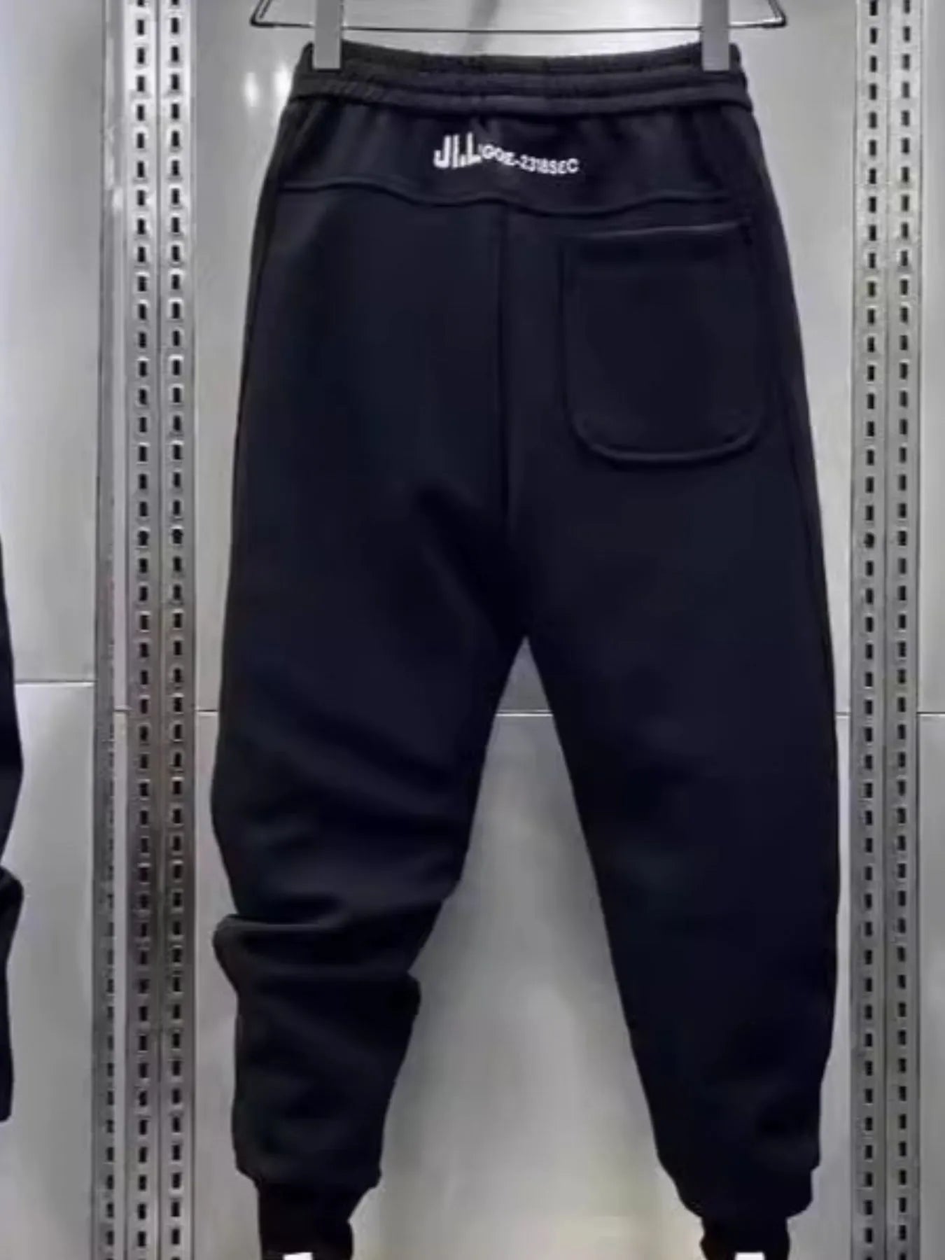 Men's Plus Size Drawstring Joggers with Pockets - Farnelli