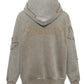 Men's Butterfly Patch Washed Hoodie - Farnelli