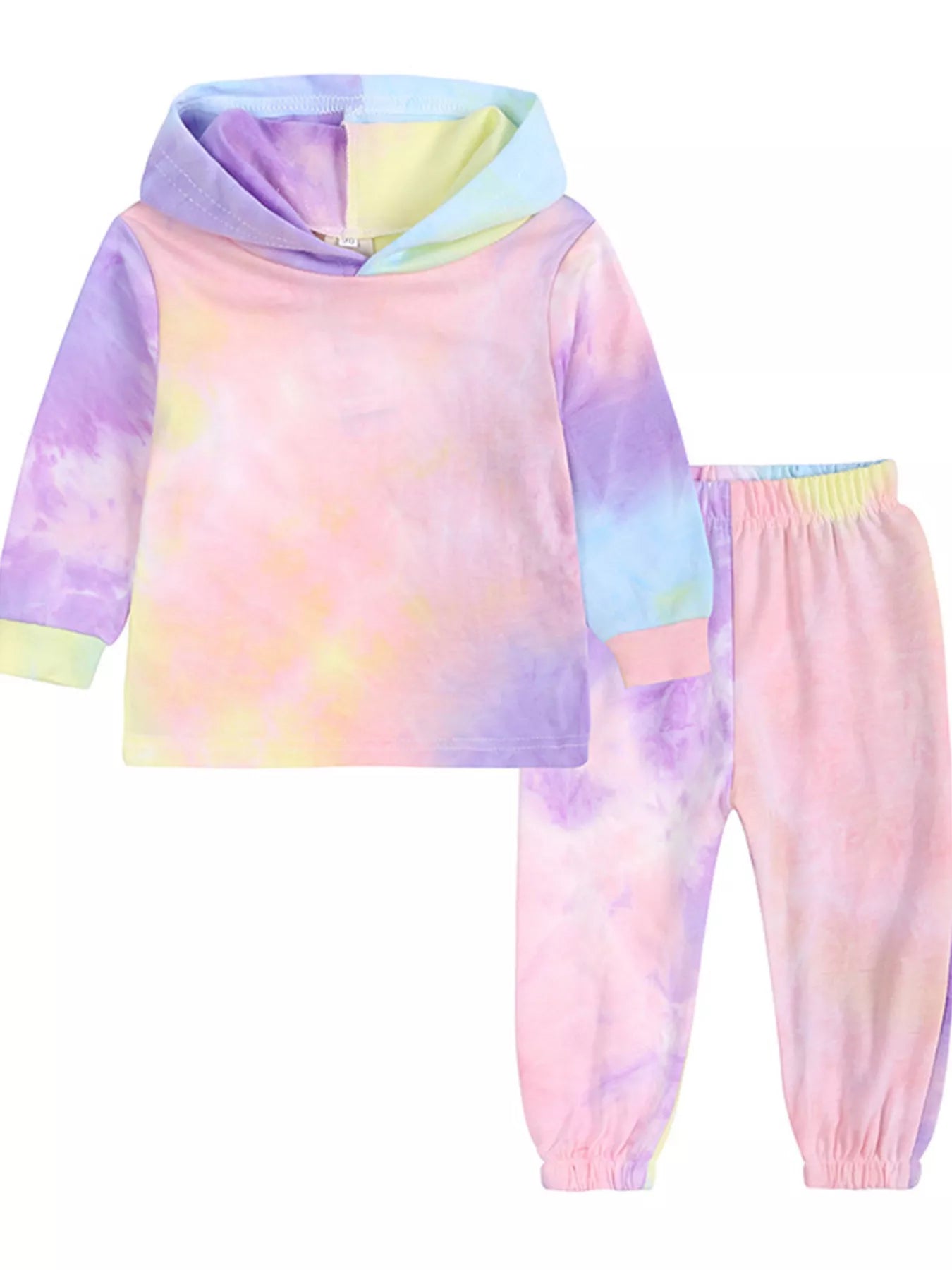 Children's Tie-Dye Hoodie and Pants Set - Farnelli