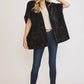 Umgee Open Front Knit Cardigan with Front Pockets - Farnelli
