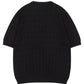 Men's Casual Knit Button Henley T-Shirt with Textured Pattern - Farnelli