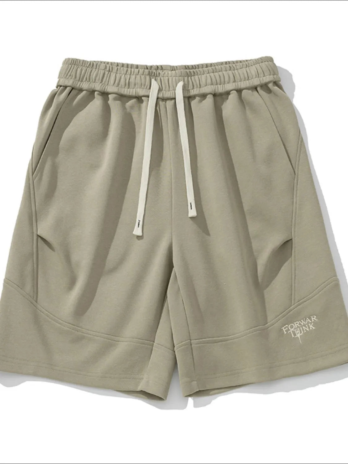 Men's Plus Size Drawstring Shorts with Pockets - Farnelli