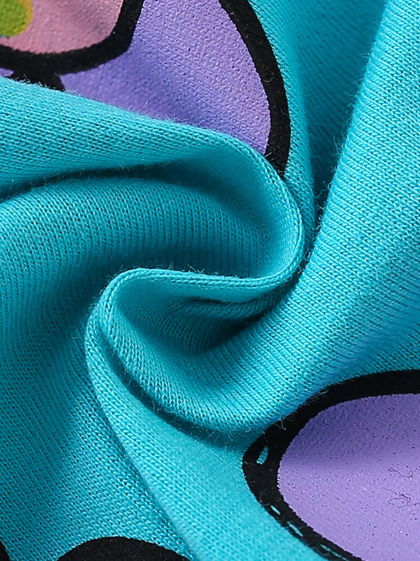 Children's Round Neck Top and Shorts Set - Farnelli