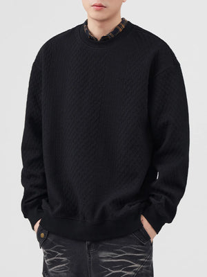 Men's Crew Neck Long Sleeve Sweatshirt - Farnelli