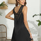 Tassel Scoop Neck Wide Strap Cover-Up - Farnelli