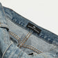 Men's Washed Relaxed Fit Baggy Jeans - Farnelli
