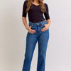 Judy Blue High Waist Tummy Control Straight Jeans - MD