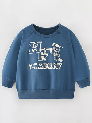 Children's Graphic Crew Neck Sweatshirt - Farnelli