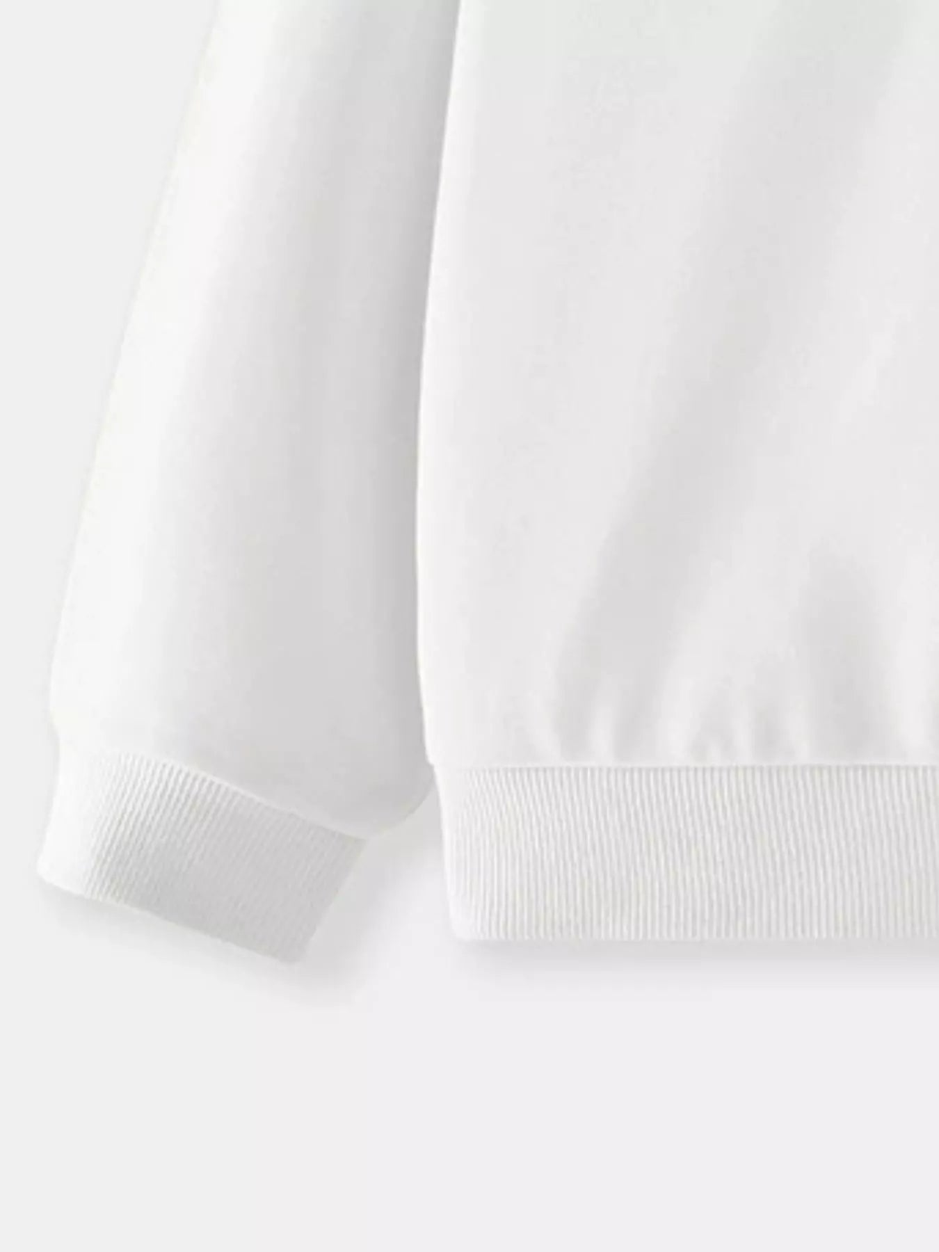 Children's Casual Solid Color Crew Neck Sweatshirt - Farnelli