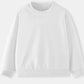 Children's Casual Solid Color Crew Neck Sweatshirt - Farnelli