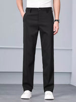 Men's Casual Straight Leg Pants - Farnelli