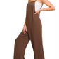 Zenana Rayon Woven Wide Leg Jumpsuit - Farnelli