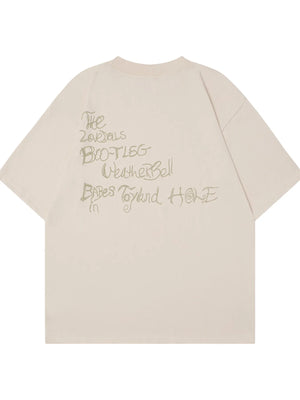 Men's Graphic Round Neck Short Sleeve T-Shirt - Farnelli