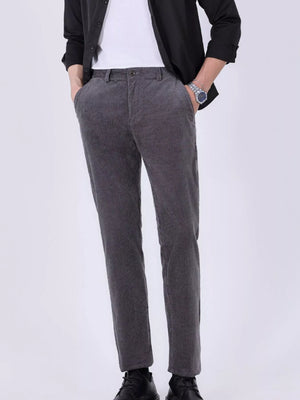 Men's Casual Straight-Leg Pants - Farnelli