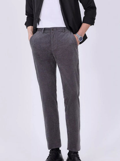 Men's Casual Straight-Leg Pants - Farnelli