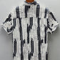 Men's Plus Size Printed Button Up Short Sleeve Shirt - Farnelli