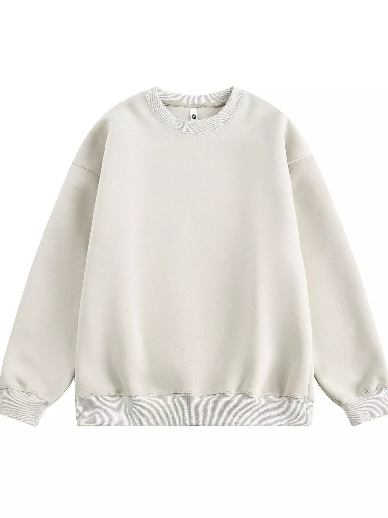 Men's Plus Size Crew Neck Long Sleeve Sweatshirt - Farnelli